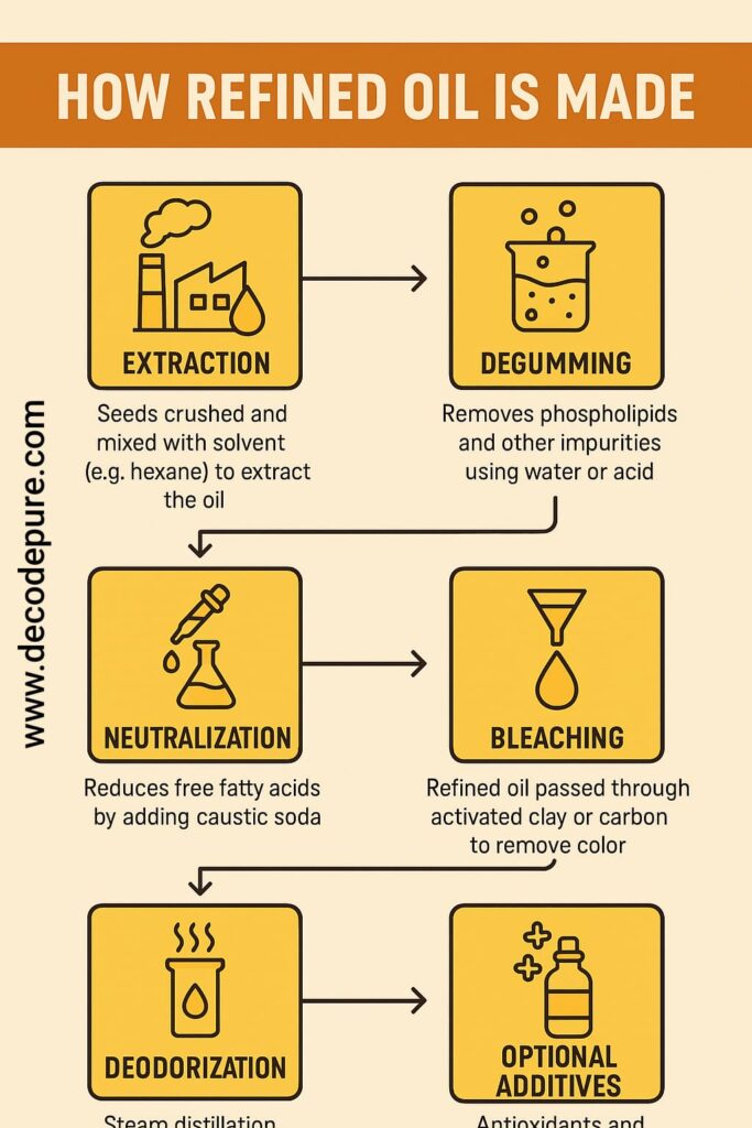 How Refined oil is made