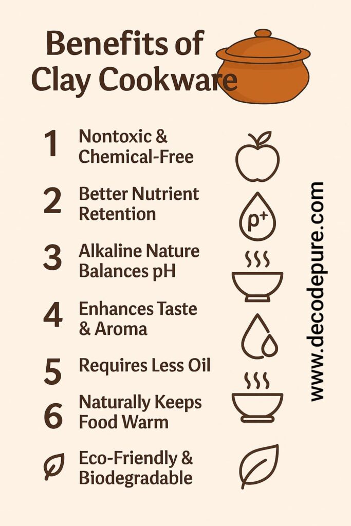 benefits of clay cookware