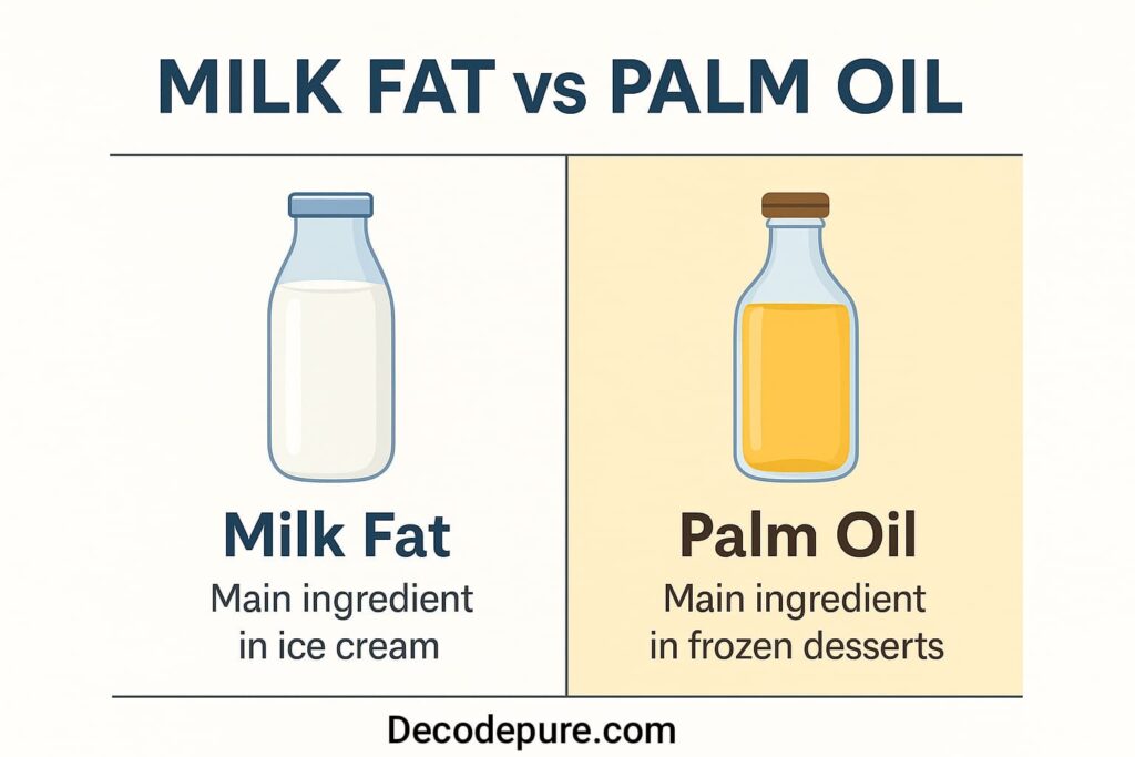 palm oil vs milk fat