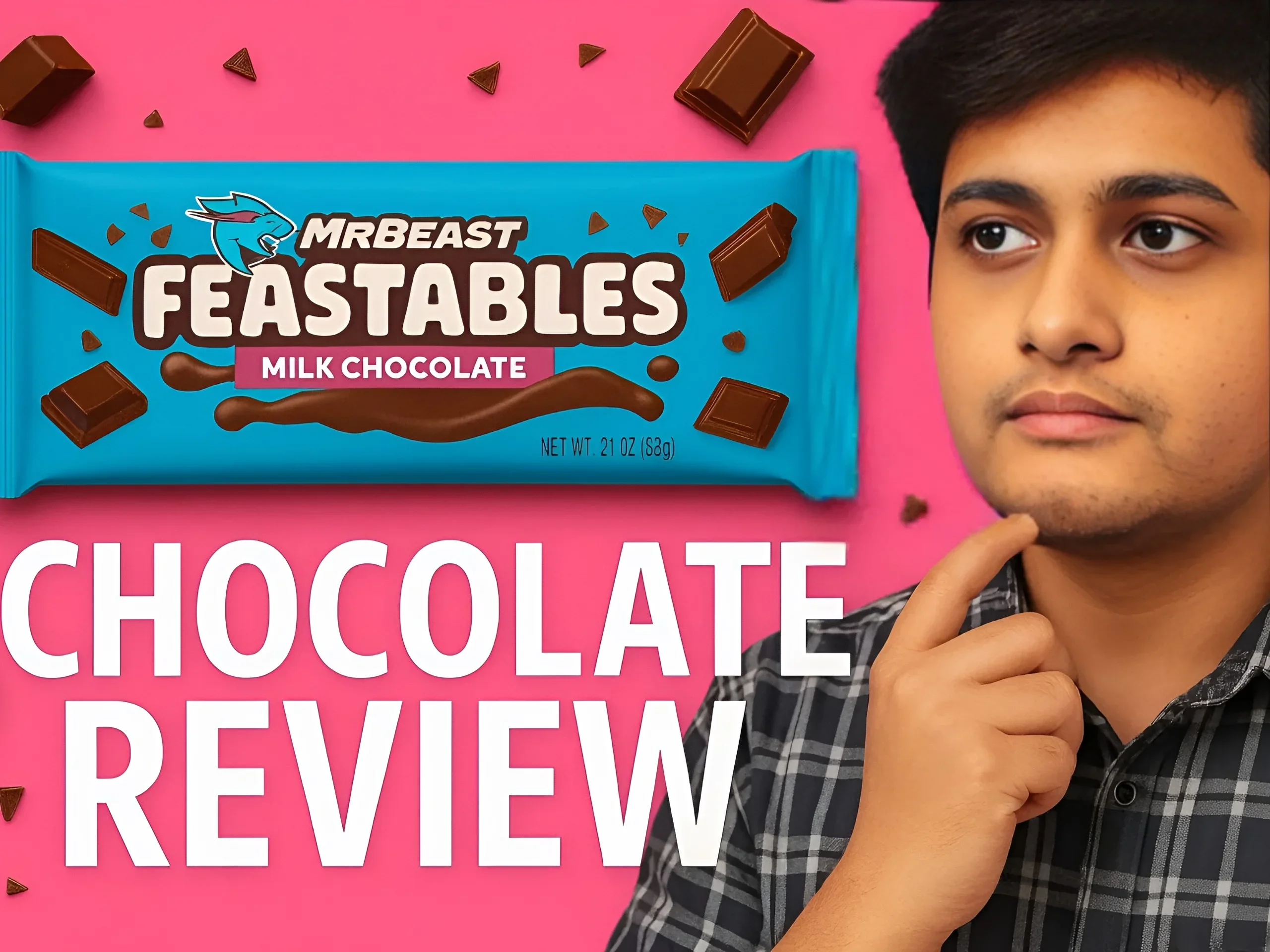 Mrbeast’s chocolate review
