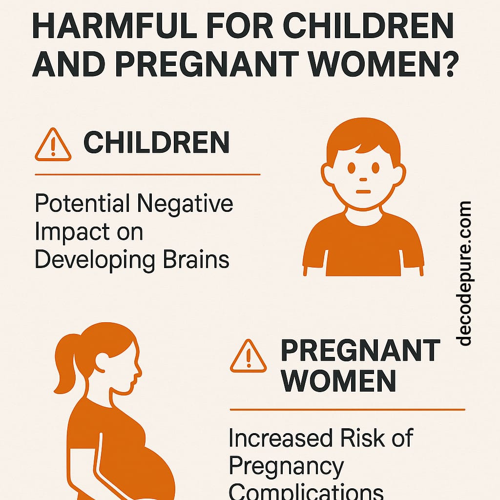 energy drinks harmful for children and pregnant women