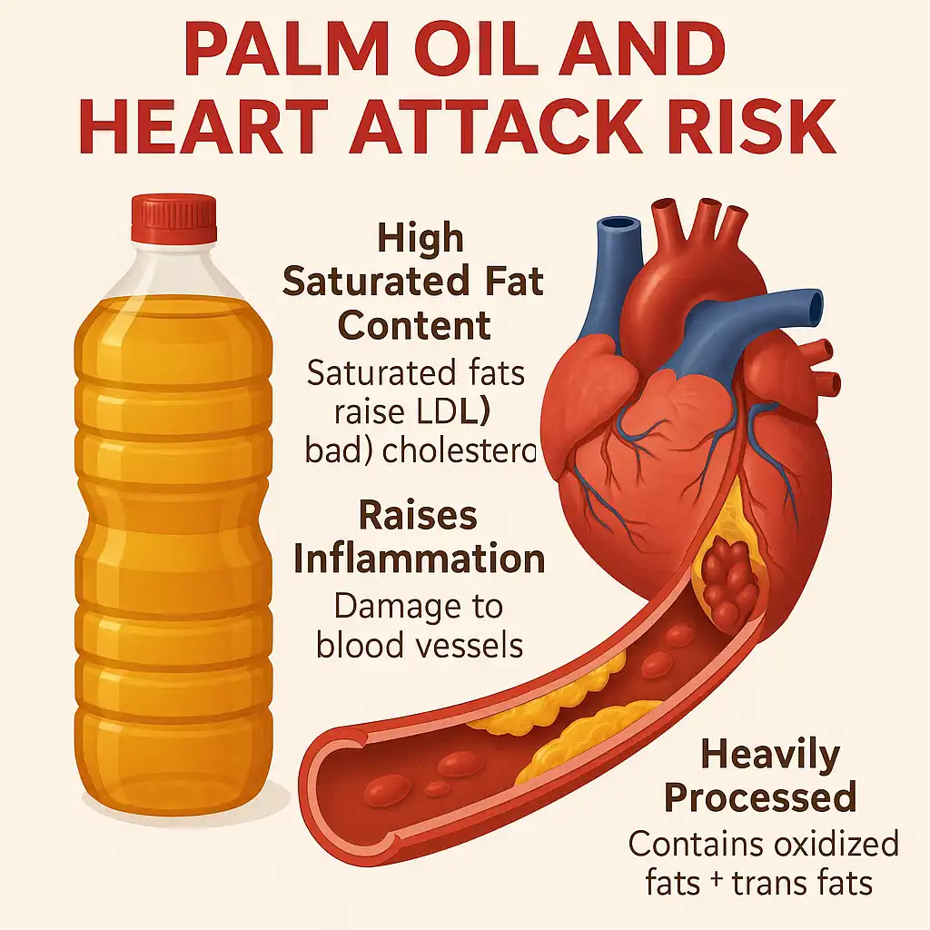palm oil and heart attack risk