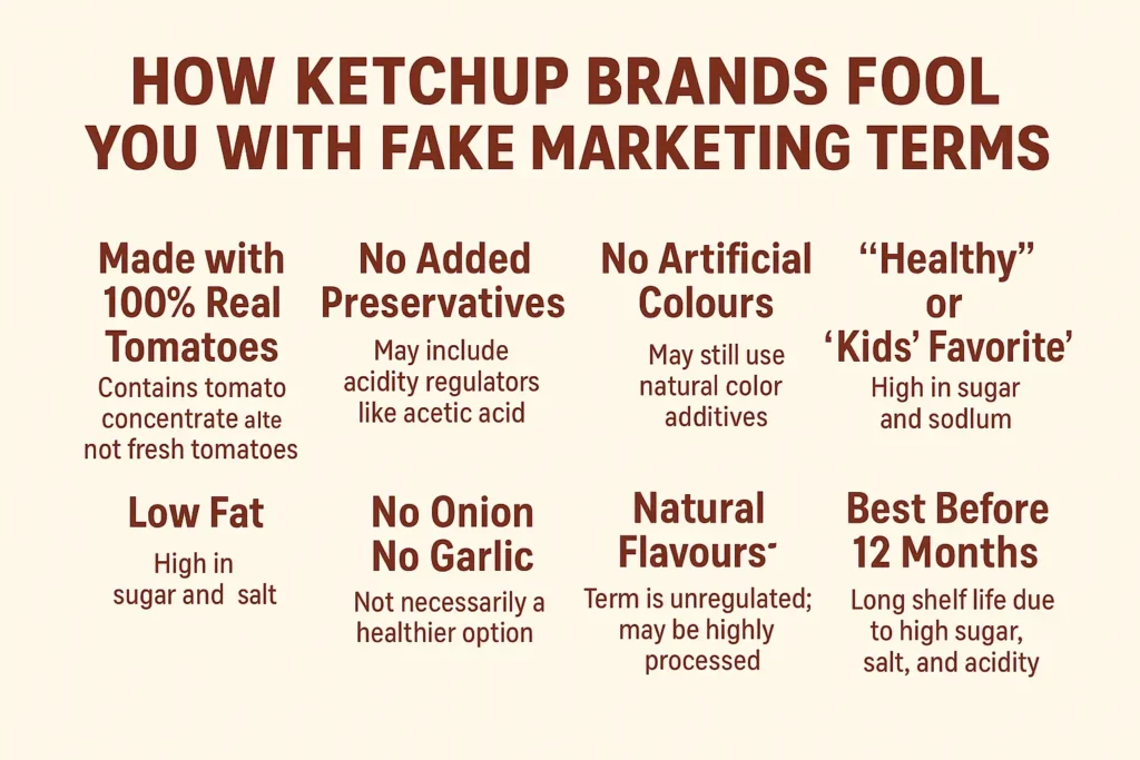 how ketchup brands fool you with fake marketing terms