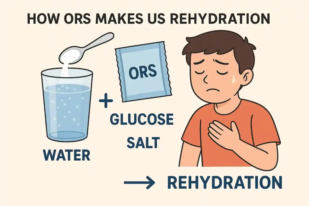 how ORS makes us rehydration
