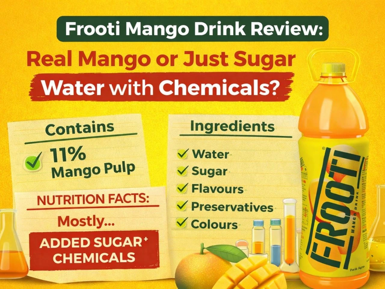 Frooti Ingredients